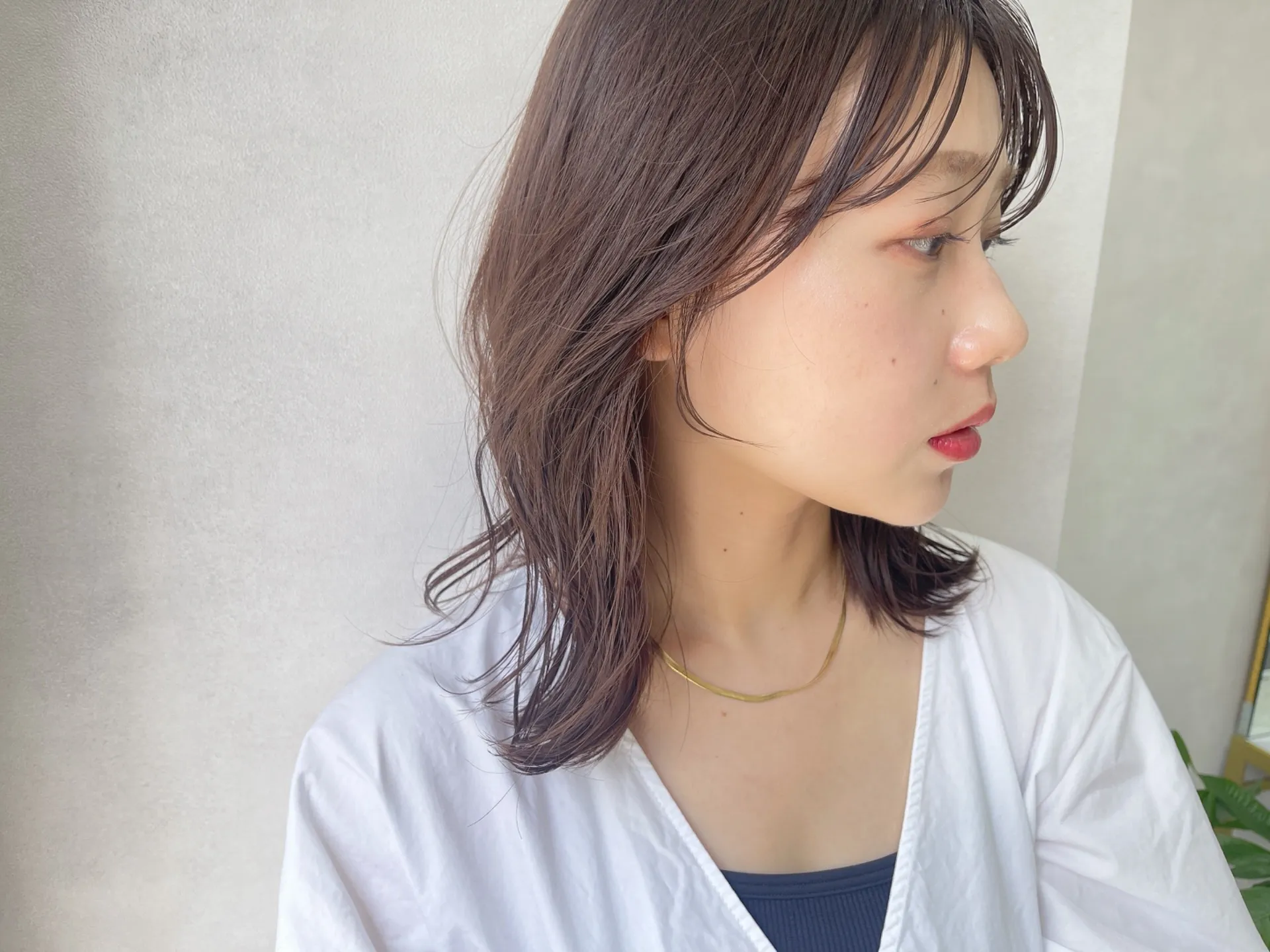 髪に潤いと艶を与える高密度水素カラー【渋谷/宮益坂/美容室】